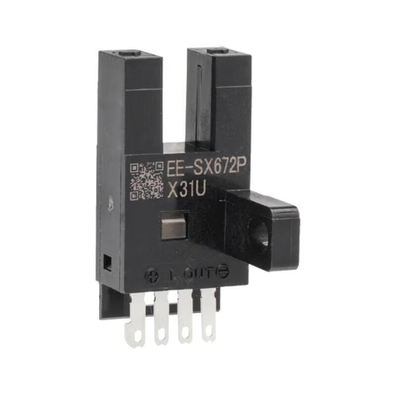 Sensor fotoeléctrico industrial EE-SX672P tipo ranura para control de posición