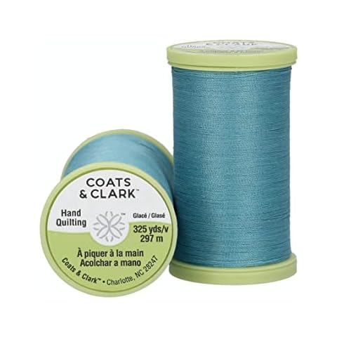 Coats & Clark S960-5450 Dual Duty Plus Hand Quilting Thread, 325-Yards, River Blue Cover