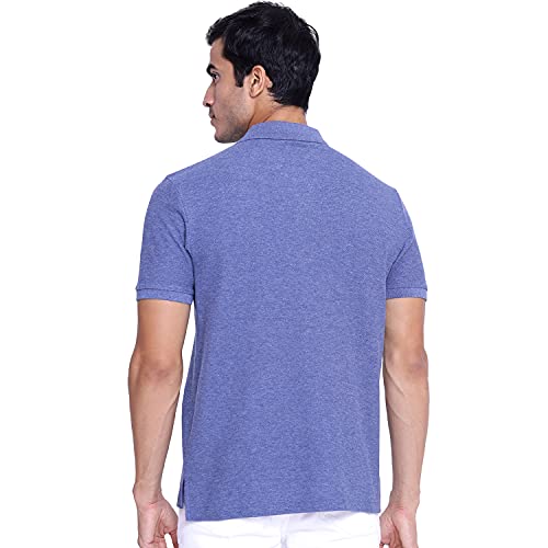 Image of Red Tape Melange Polo T-Shirt for Men | Premium Comfort | Classic Look