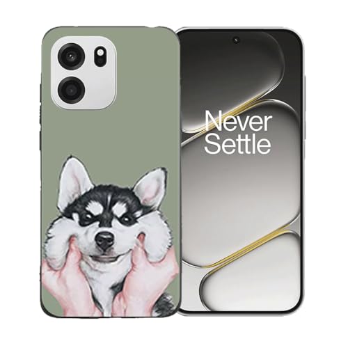 GYDQQKJ Funda para OnePlus Turbo 6V, Carcasa Shell Negro Flexible Ultra Soft Slim Suave TPU Silicona Cover Gel Tapa Caso Case para OnePlus Turbo 6V (6.78') - LLM8