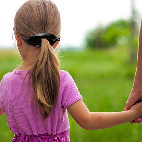 Yooyg 2/4pcs Banana Hair Clips Set,Comb Stretch Clincher Comb Fishtail Ponytail Holder - Image 4