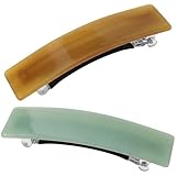 Confortables à porter : dotées d'une pince à ressort, ces barrettes maintiennent les cheveux fermement sans les tirer ni les abîmer. barrette cheveux Elles conviennent parfaitement à toutes sortes de coiffures, telles que les demi-queues, les queues de cheval, les chignons, etc.