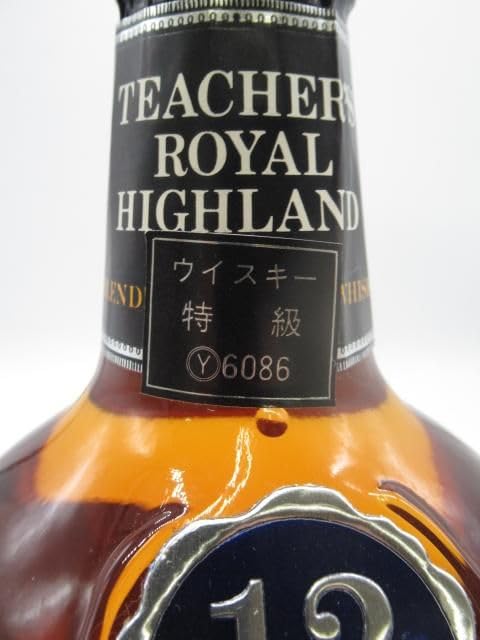 Amazon.co.jp: 【古酒】 ティーチャーズ 12年 ロイヤルハイランド 特級