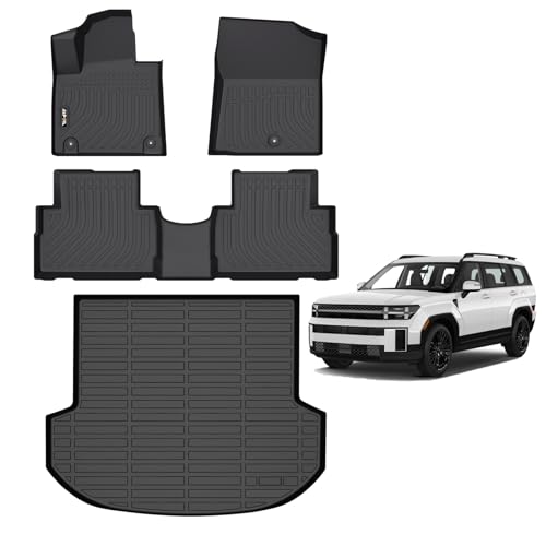 Custom Fit TPE Floor & Cargo Liner Set for 2021-2023 Hyundai Santa FE