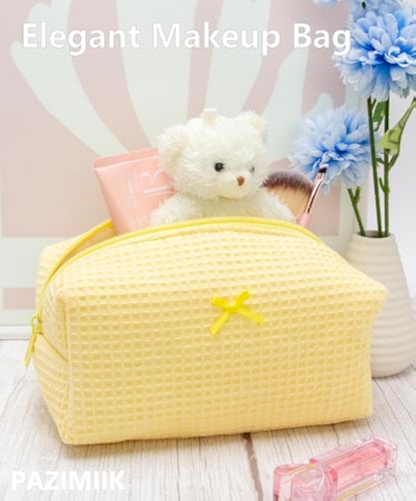 Cozy Small Aesthetic Makeup Bag for Women