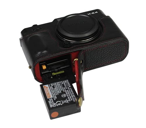 Amazon.co.jp: 底開き 本革グリップカメラケース 富士フイルム X-E4