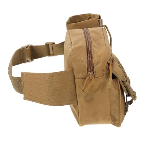 Riñonera multiusos de tela oxford con varios compartimentos para deporte