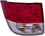 HEADLIGHTSDEPOT Tail Light Compatible with 2014-2017 Honda Odyssey Left Driver Side Outer Tail Lamp Assembly