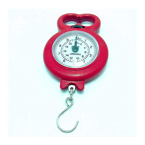 Utoolmart Mini pointeur mécanique à ressort bleu double échelle portable pratique pour peser poisson, chevreuil, bagages 1 pièce Cover