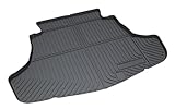All Weather Rear Cargo Liners Trunk Tray Mats Protector Custom Compatible with 2018 2019 2020 2021 2022 2023 2024 2025 Toyota Camry, 3D Waterproof Durable Odorless Flexible Black TPO Accessories