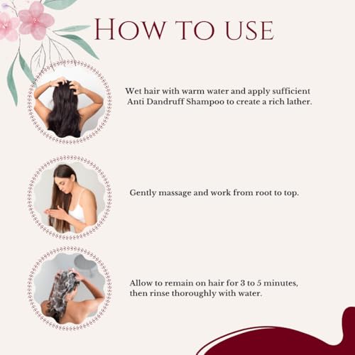 Image of Red Onion & Black Seed Oil Shampoo For Hair Fall Control| Shampoo For Dry And Frizzy Hair | 600ml (Pack Of 2)