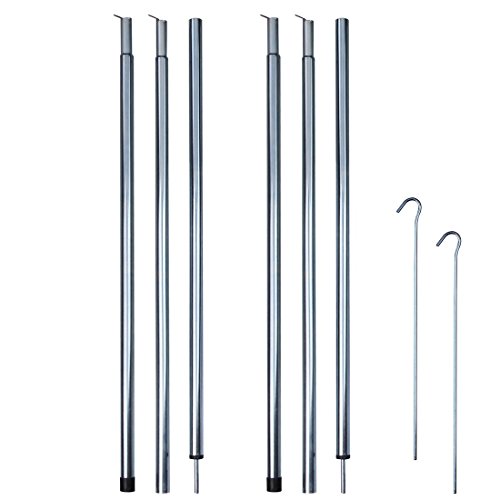 10T Outdoor Equipment TCP 150 Set Asta di Tenda