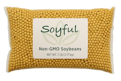 SOYFUL Non GMO Soybeans 7 Lbs
