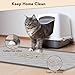 Garoopion Cat Mat for Litter Box, Large 34