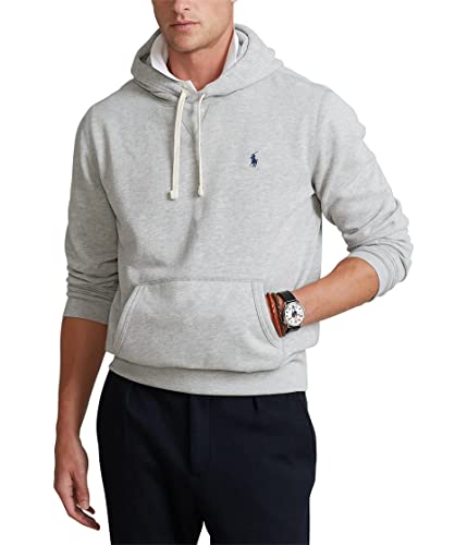 Polo Ralph Lauren Herren Langarm Fleece Sweatshirt, Andover Heather, Medium