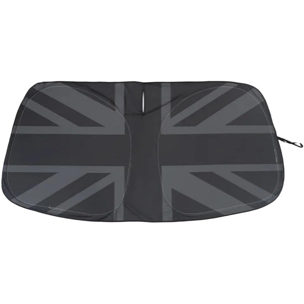 Ppmter Car Windshield Sun Shade, Uk Flag Front Window Sunshades, Car Windscreen Sunshade Sun Visor Protector, Windshield Cover to Keep Your Vehicle Cool