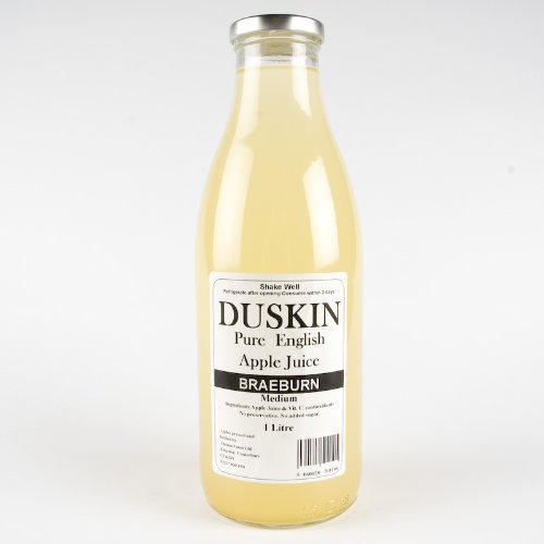 Jus de pomme Braeburn Duskin boisson fruitée naturelle pack de 6x1L