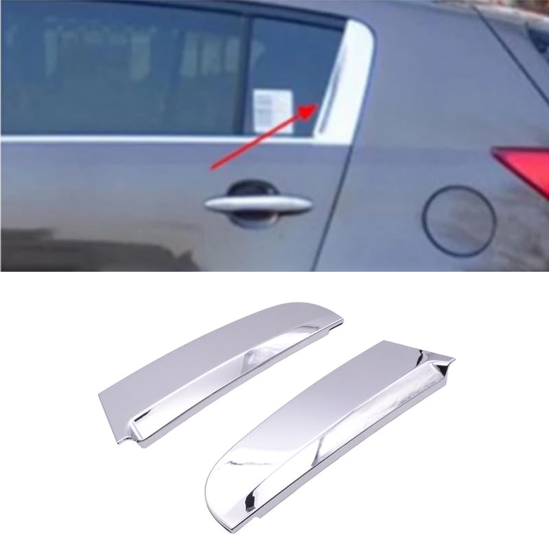 Garniture de fenêtre triangulaire arrière de voiture pour Kia Sportage 2011-2016 832703W010 832803W010 (1 paire)