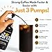 Jinx Coffee Concentrate – 50x Stronger Cold Brew Coffee | Strong Caffeine Concentrated Liquid, Perfect for Instant Hot or Iced Coffees, Cold Brew Concentrate, Hot Drinks, and Instant Espresso | 48 Servings of Premium Concentrated Coffee