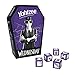 Yahtzee: Wednesday Dice Game, Collectible Flocked Interior Coffin Dice Cup, Classic Game Based on Addams Family Character Wednesday Addams, Officially Licensed Wednesday Game & Merchandise