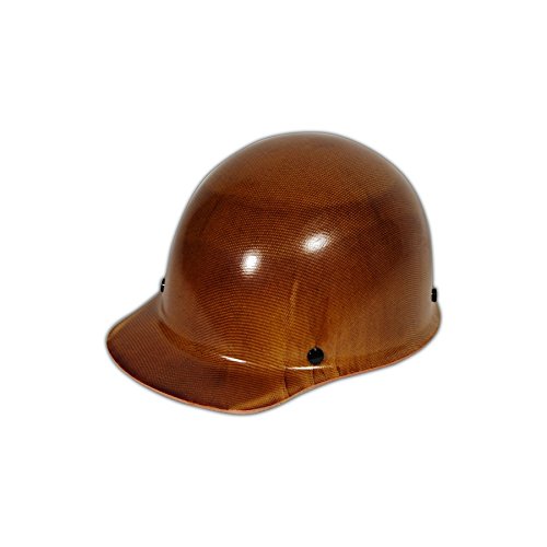 MSA 475395 Skull Gard Hard Hat for Elevated Temperatures, 11" x 8" x 4" 5, Brown, 11" x 8" x 4" 5