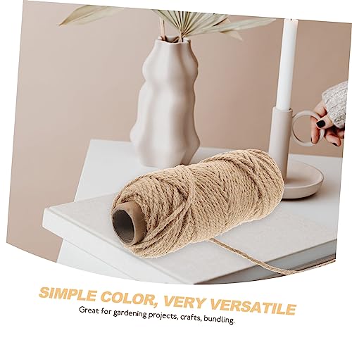 FUOYLOO 1 Unidade Barbante Vintage Decorações Brancas Arranhador De Gato Corda De Fio Natural Tapete
