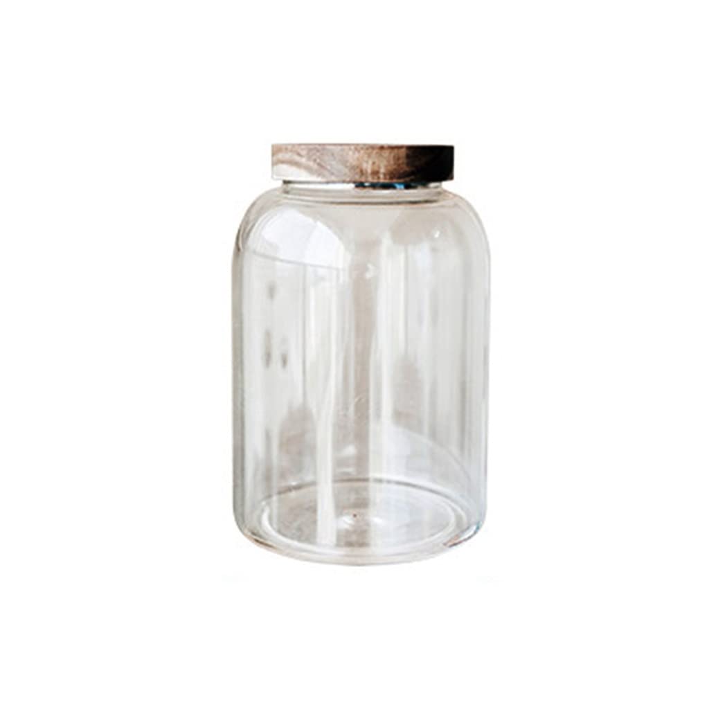 Bocal étanche grand format 2000ml couvercle en verre pour macérer