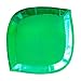 Jollity & Co Party Supplies | Posh, Emerald City Dessert Plates | Great For Jungle Themed Party, Christmas Party, Hawaiian Party, St. Patricks Day, And Birthday Decorations | Paper, 8 Pack