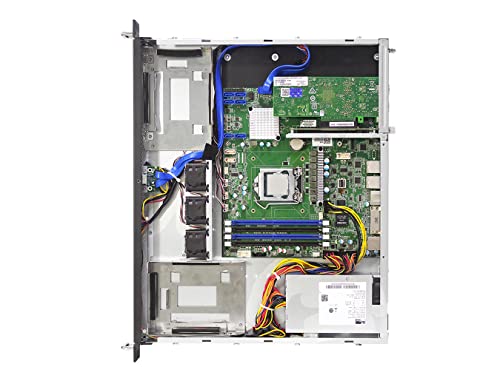 Image of AIC XE1-1E001-04 is an Entry-Level 1U Appliance Chassis with 15 inch Depth, up to ATX, Internal: 2X 3.5 + 2X 2.5 7mm, Front: 2X USB 3.0, 3X 4028mm Fan, 1x FH add-on Slot, w /o PSU