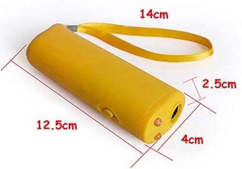 Pet Training Device with LED 3 in 1 Anti Barking Stop-Barking Ultrasonic Dog Repeller