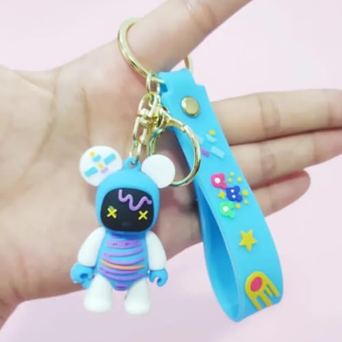 Image of GEOCARTER Teddy Bear Keyring | Cute Keychain for Bags & Keys