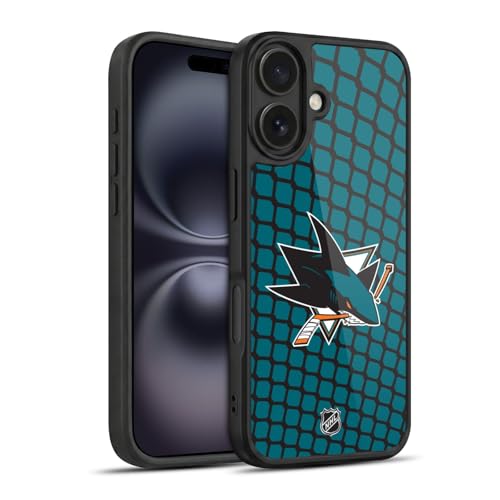 Coque Gel San Jose Sharks NHL pour iPhone 16 Coque Antichoc