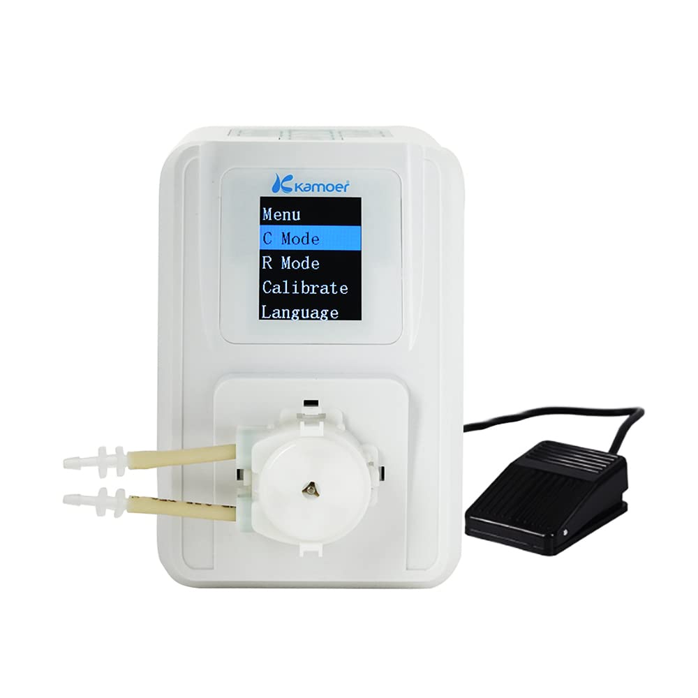 Kamoer M1-DC Intelligent 12V peristaltic pump DC motor variable low flow programmable liquid metering dosing pump with control for laboratory aquarium ≥33ml/min