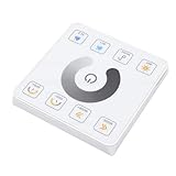 ZDAGELD Controlador LED Bluetooth, Panel Táctil Inalámbrico, Música, Luz que Fluye de un Color, Magnético, Control Simplificado para SPI RF