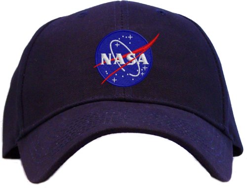 NASA - Meatball Insignia Embroidered Baseball Cap - Navy