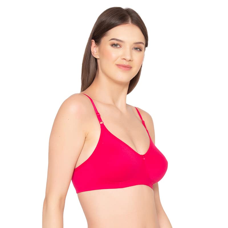 Image of Groversons Paris Beauty Women's Pack of 2 Seamless Non-Padded, Non-Wired Bra (COMB09)