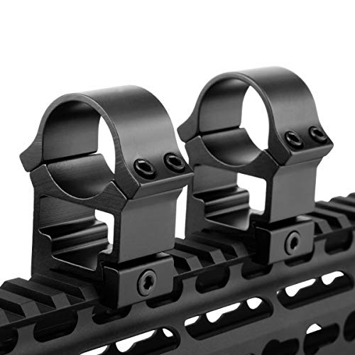 WOLTIS 1 Inch High Profile Scope Rings 1" Scope Mount Picatinny Rail