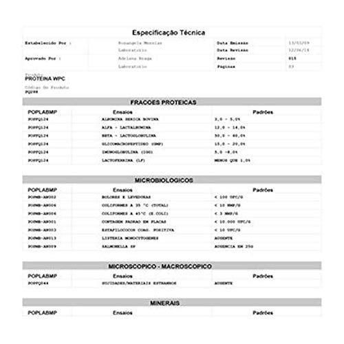 Whey Protein 80% Concentrada Hilmar Importada (Granel100g )