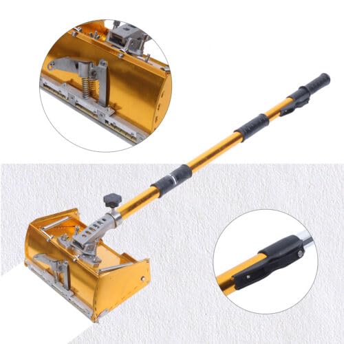 9.8" Trockenbau Kelle Drywall Flat Box Set Home Werkzeuge Verstellbarer Putzpulver Fertigstellung Nivellierung Werkzeug Finishing Mit Justierbarem Verstell Doppelte Feder Griff Tools