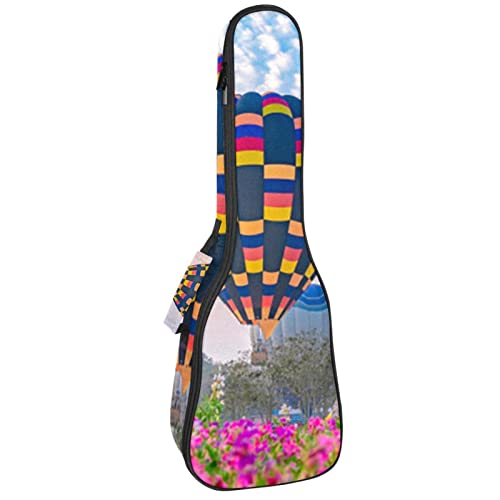 Sac rembourré de 10 mm pour ukulélé de concert anti-choc et ajustables