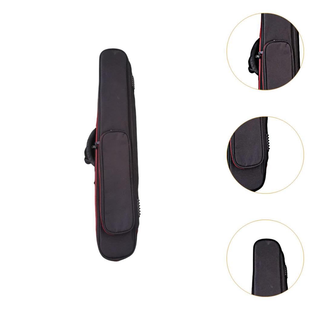 Generic Custodia Sax Soprano Astuccio Porta Saxofono Manico Regolabile Oxford Antiusura Impermeabile Imbottito Adatta per Conservazione Strumenti Spostamenti, l