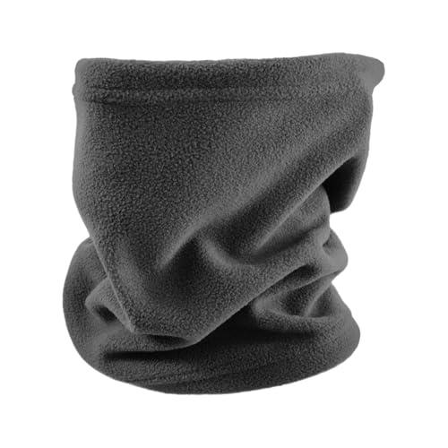 Cara Giterin – Forro polar para el cuello | Resistente al viento y frío al aire libre – Esquí – Skate – snowboard deporte invierno hombres mujeres transpirable toda la temporada protección, gris