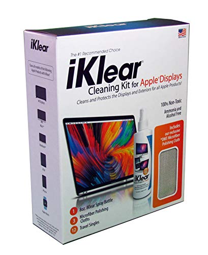 The Original Premium Iklear Screen Cleaner Kit For Iphone, Ipad, Imac, Gaming Monitor, Large Screen Tv’s, Included With Dmt Cloth Made In The Usa #TOP3