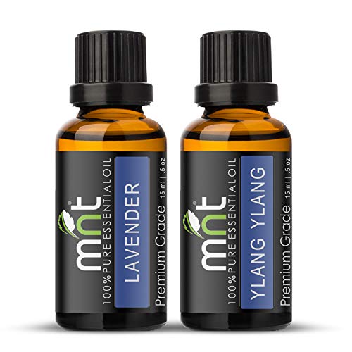 Image of MNT Diffuser oil /Aroma oil /Scented oil /Fragrance oil (Lavender, Ylang-Ylang (Each15 ml)