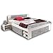 Produktbild STEFAN Moderne Doppelbett Bettanlage 180 x 200 cm mit 2x Nachtkommoden - Schlafzimmer Komplett-Set in Beton-Optik, Weiß - 185 x 86 x 204 cm (B/H/T)