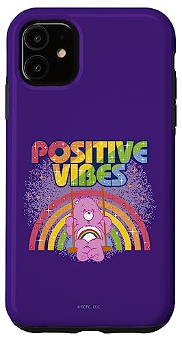 Iphone 11 Care Bears Positive Vibes Rainbow With Cheer Bear Case #TOP19