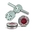 HIFROM(TM 2 x 30g Golf Red Weights +Sliver Wrench for Scotty Cameron California Newport Putters