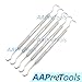 AAProTools Lot of 5 pcs Dental Jaquette Scaler U15/30 Anterior Tarter Remover Steel Instrument