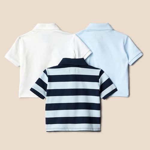 Amazon Essentials Boys Cotton Spandex Pique Polo Shirt2