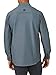 ATG by Wrangler Men's Long Sleeve Mixed Material Shirt, turbulence, Large